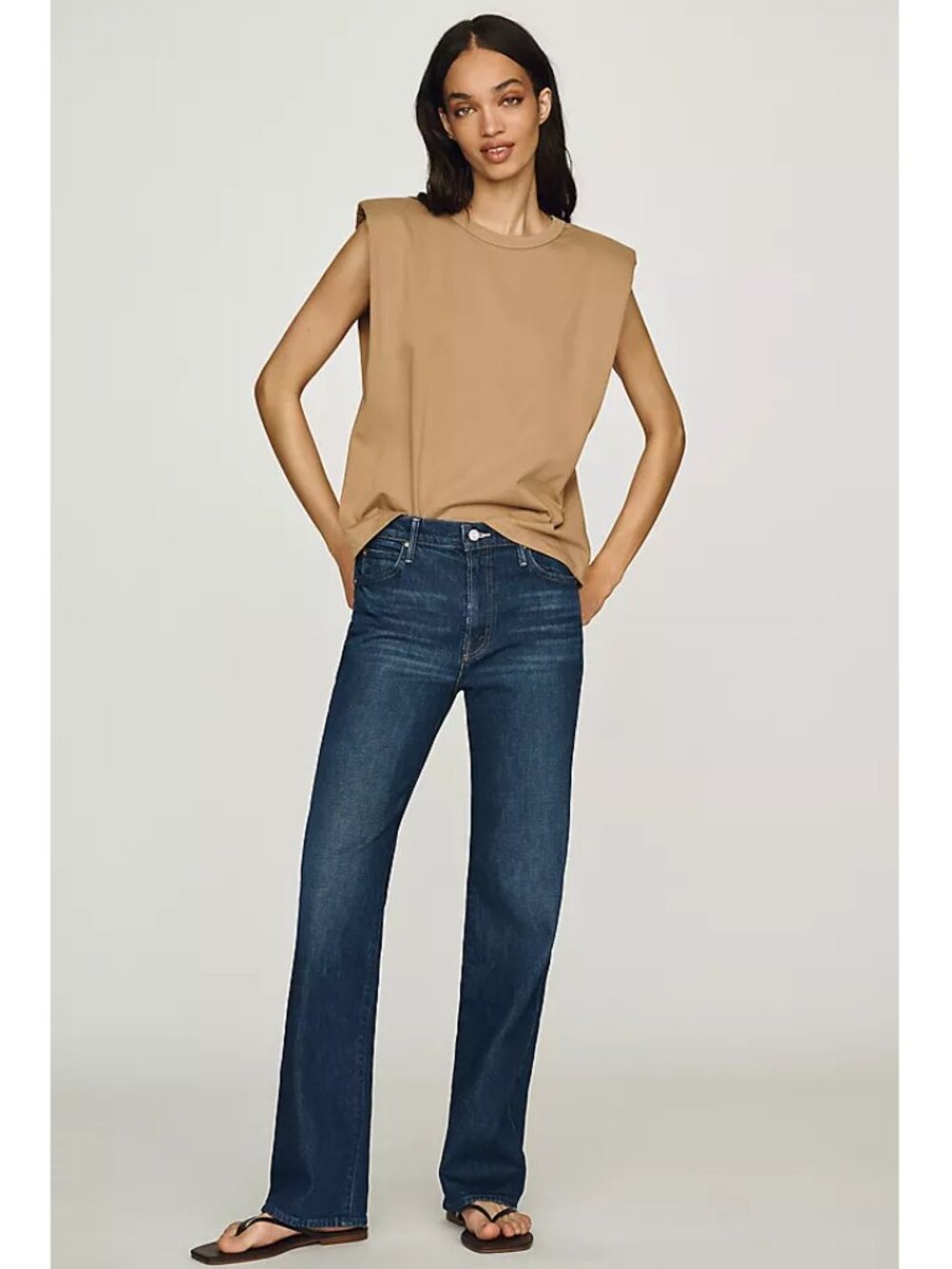 MOTHER The Lil Kick It Jeans High Rise Straight Leg Jeans - 30 Petite - NWT